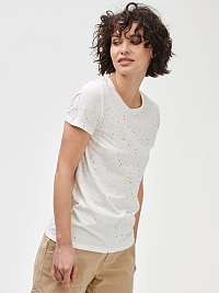 GAP biele dámske tričko Logo favorite crewneck t-shirt