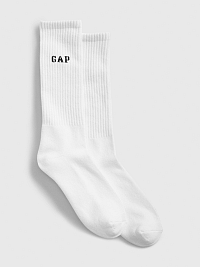 GAP biele pánske ponožky s logom