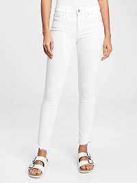 GAP biele skinny džínsy