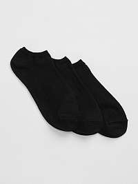 GAP čierne 3 pack dámske ponožiek