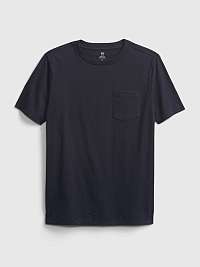 GAP čierne detské tričko 100% organic cotton t-shirt