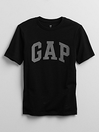 GAP čierne detské tričko s logom