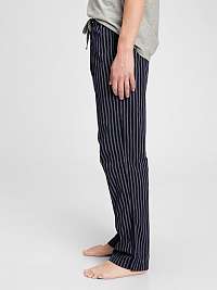 GAP čierne pánske pyžamové nohavice pajama pants in poplin