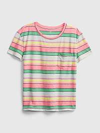 GAP farebné detské tričko