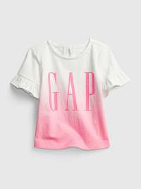 GAP farebné detské tričko Logo arch tee