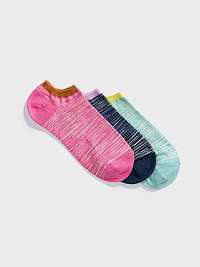 GAP farebný 3 pack ponožiek