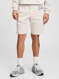 GAP krémové pánske kraťasy Logo