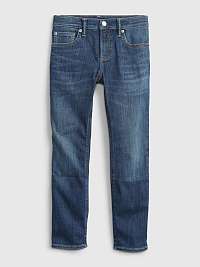 GAP modré chlapčenské džínsy Skinny jeans with Washwell