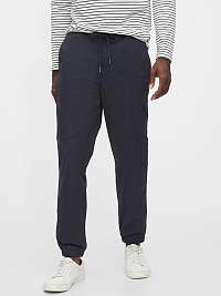 GAP modré pánske tepláky Twill Joggers