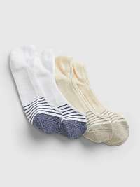 GAP No-Show Ponožky 2 páry Biela Béžová