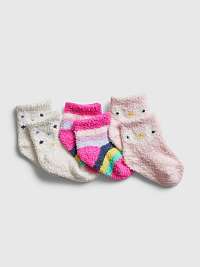 GAP Ponožky 3 páry detské Viacfarebná