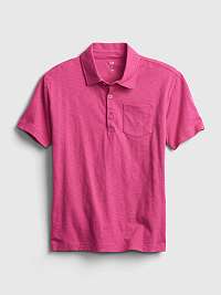 GAP ružové detské tričko Polo