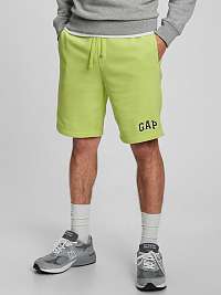 GAP zelené pánske kraťasy Fleece