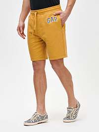 GAP žlté pánske kraťasy Logo mini arch shorts