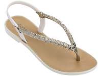 Grendha béžové žabky Tropicalia Sandal Beige/Gold -