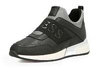 Guess čierne tenisky Maygin 4 Peony Logo Running s logom