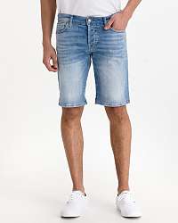 Guess modré pánske kraťasy Sonny