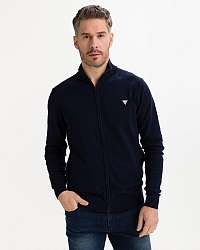 Guess modré pánsky sveter Jermaine