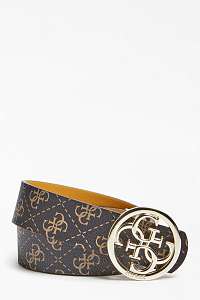 Guess obojstranný opasok Jensen 4G Logo Reversible Belt