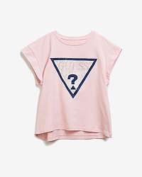 Guess ružové detské tričko Midi
