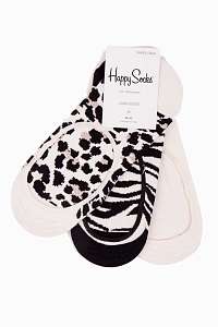 Happy Socks 3 pack nízkych ponožiek do tenisiek Animal