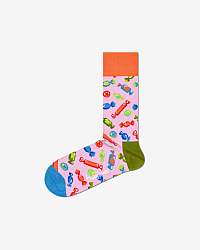 Happy Socks Bon Bon Ponožky Ružová