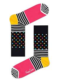 Happy Socks farebné ponožky Stripe Dot