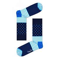 Happy Socks modré ponožky Stripe Dot