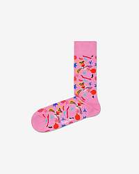 Happy Socks Pink Panther Bomb Voyage Ponožky Ružová