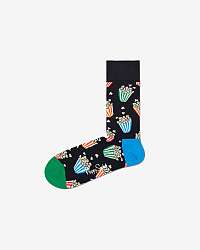 Happy Socks Popcorn Ponožky Čierna Viacfarebná