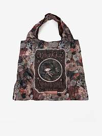 Hnedá vzorovaná nákupná taška Anekke Universe