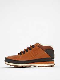 Hnedé pánske kožené členkové tenisky New Balance 754