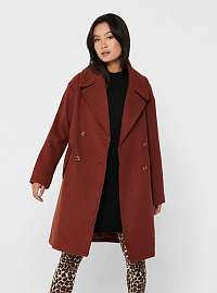 Hnedý kabát Jacqueline de Yong Storm