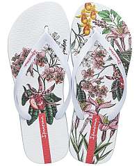 Ipanema biele žabky Botanicals Fem White/White -