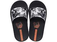 Ipanema čierne chlapčenské šľapky Urban Slide Kids Black/Black/Grey