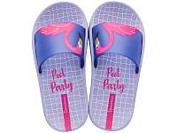Ipanema fialové dievčenské šľapky Urban Slide Kids Violet/Blue -