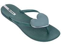 Ipanema petrolejové žabky Maxi Fashion Ii Fem Green/Green -