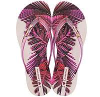 Ipanema ružové žabky Wave Tropical Iii Fem Beige/Pink -
