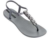 Ipanema strieborné sandále Charm VI Grey/Silver