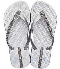 Ipanema strieborné žabky Glam Special Fem Silver/Silver -