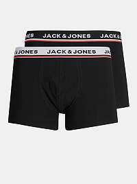 Jack & Jones čierne 2 pack boxeriek