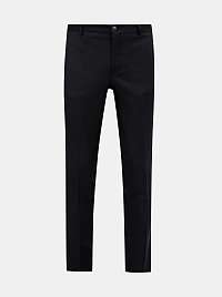 Jack & Jones čierne pánske nohavice Solaris slim fit