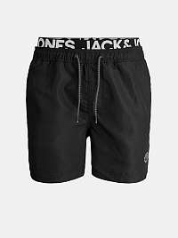 Jack & Jones čierne pánske plavky Bali