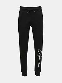 Jack & Jones čierne pánske tepláky