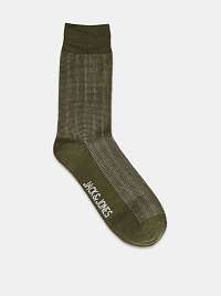Jack & Jones khaki pánske ponožky