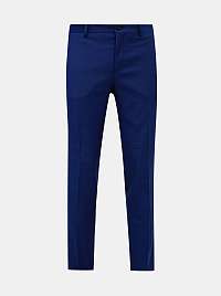 Jack & Jones modré pánske nohavice Solaris slim fit