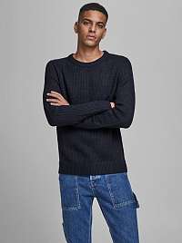 Jack & Jones modré pánsky sveter