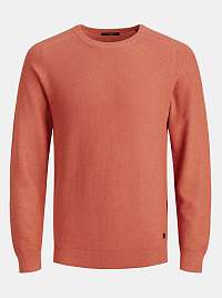 Jack & Jones oranžové pánsky sveter