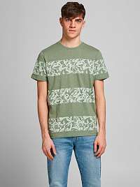 Jack & Jones zelené pánske tričko Monday