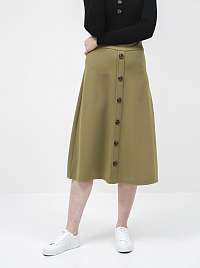 Jacqueline de Yong khaki sukňa Bellis